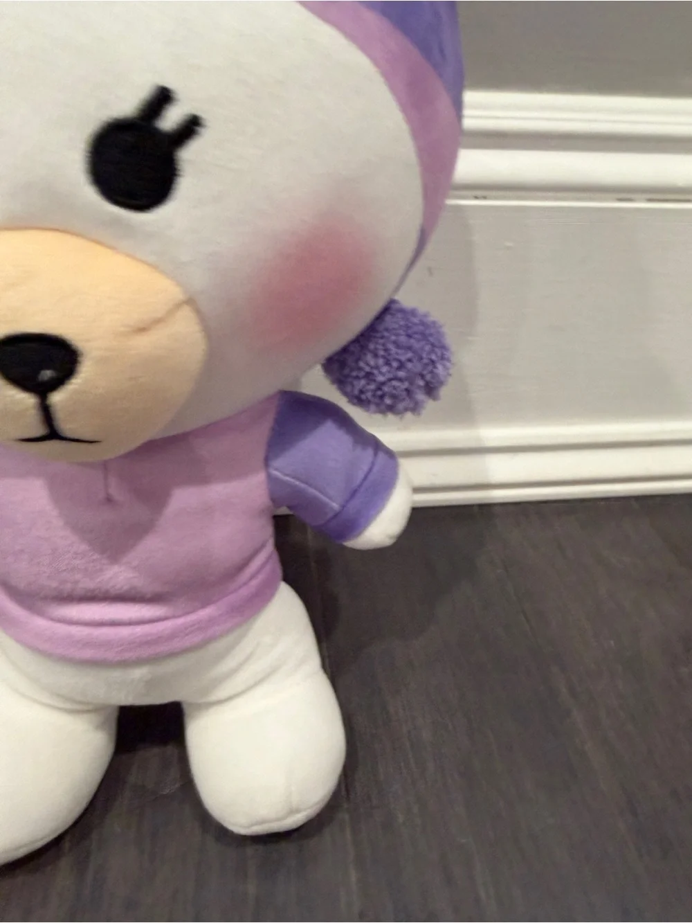 Moriah Elizabeth Marlo Guys & Gals 11” in Plush Purple Bear Stuffed Animal